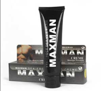 美國MAXMAN男性陰莖增大堅硬延時軟膏|進口增大防洩精品|性交時間短的男士設計